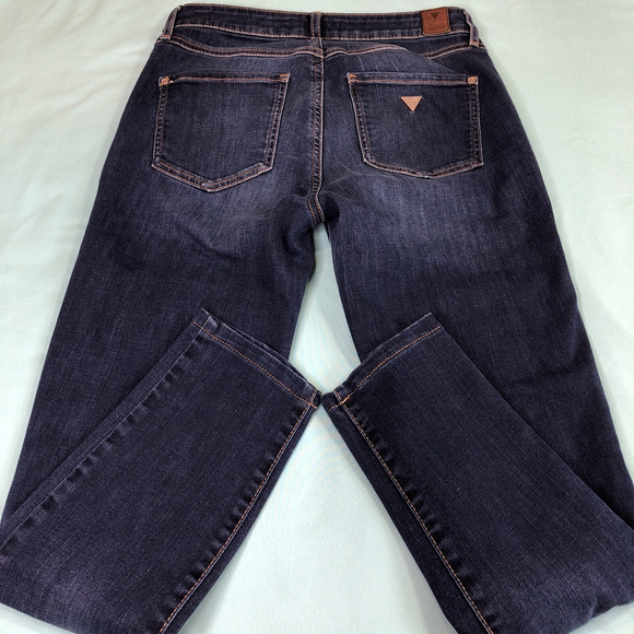Size 27 X 24.5 Guess 1981 Skinny Women’s Denim Jeans Ankle Stretch MX - Picture 11 of 13